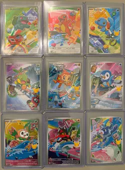 Pokemon First Partner Illustration Collection Series 1 Complete Set Near Mint - Image 1