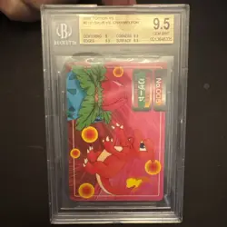 1997 POKEMON TOPSUN VS #005 CHARMELEON VS Ivysaur BGS 9.5 Gold label - Image 1