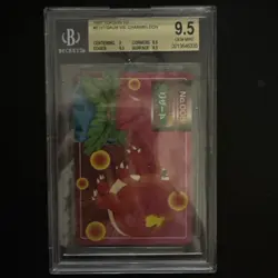 1997 POKEMON TOPSUN VS #005 CHARMELEON VS Ivysaur BGS 9.5 Gold label - Image 4