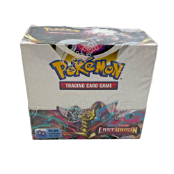 Pokemon TCG Sword & Shield Lost Origin Booster Box w/Small Rip On Left - Image 1
