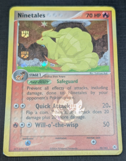 Ninetales 22/101 Reverse Holo Rare Hidden Legends 2004 Pokemon English LP - Image 1