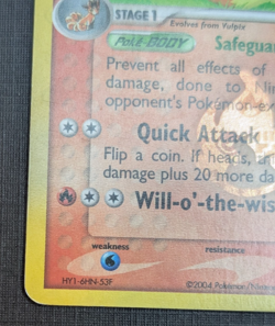 Ninetales 22/101 Reverse Holo Rare Hidden Legends 2004 Pokemon English LP - Image 5