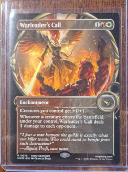 MTG Warleader's Call (Showcase) Murders at Karlov Manor Regular - Image 1