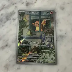 Pokemon Charmander 168/165 Scarlet & Violet 151 Holo Basic 70 HP Fire IR - Image 1