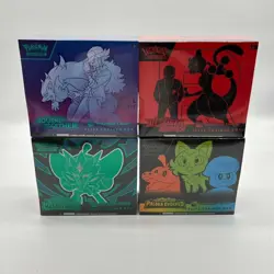 POKEMON CENTER ETB LOT TWM JTG Destined Rivals Paldea Evolved SEALED - Image 1