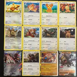 x12 Teddiursa Ursaring Ursaluna Pokemon Unique mixed lot collection Cute 🥰🧸🐻 - Image 1