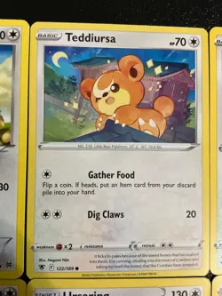 x12 Teddiursa Ursaring Ursaluna Pokemon Unique mixed lot collection Cute 🥰🧸🐻 - Image 3