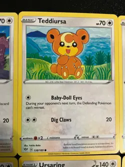 x12 Teddiursa Ursaring Ursaluna Pokemon Unique mixed lot collection Cute 🥰🧸🐻 - Image 4