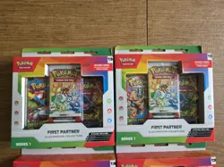 Pokemon First Partner Illustration Collection 1st Series Box Lot of 4 - Image 2