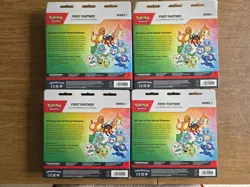 Pokemon First Partner Illustration Collection 1st Series Box Lot of 4 - Image 4
