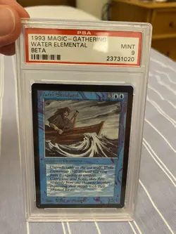 Mtg Beta PSA 9 Water Elemental | Magic the gathering | MINT | - Image 1