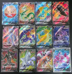 12*Lot Pokemon TCG S-CHN. SR Dragonite Garchomp Duraludon Gennsect Drapion JD90 - Image 1