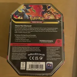 Pokemon Mega Charizard Y ex Tin - **NEW SEALED** - Image 2
