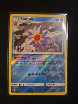 Pokemon Starmie 16/111 Sm-Crimson Invasion Reverse Holo - Image 1