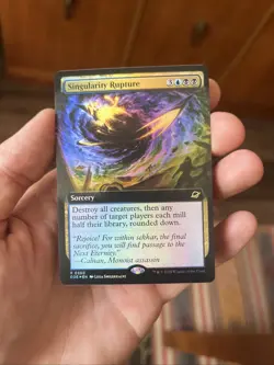 FOIL - Singularity Rupture (Extended Art) - Edge of Eternities (EOE) - Image 1