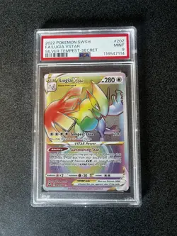 Pokemon TCG Silver Tempest Lugia VSTAR 202/195 Secret Rare Holo ENG PSA 9 - Image 1