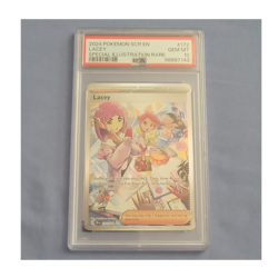 Pokemon TCG PSA 10 Lacey SIR Holo 172/142 Stellar Crown SV07 2024 EN - Image 1