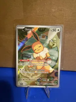 POKEMON TCG - EEVEE 173 SCARLET & VIOLET PRISMATIC EVOLUTIONS PROMO - Image 1