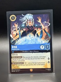 Disney Lorcana | Wilds Unknown | Legendary | Kida Crystal Scion - Image 1