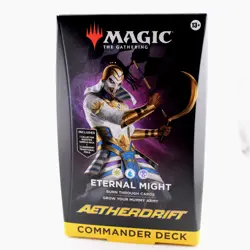 Magic the Gathering Aetherdrift - Sealed Commander Deck - Eternal Might - Image 1