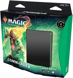 MTG English Zendikar Rising - Land's Wrath Commander Deck, Brand New, English Co - Image 1