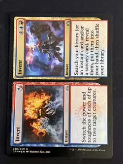 1x Foil Invert Invent (228) Guilds of Ravnica LP MTG Magic the Gathering x1 - Image 1