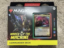 Magic The Gathering: - Tinker Time - March of the Machine Commander Deck - Image 1