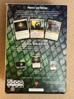 Adventures in the Forgotten Realms Commander Deck: Aura of Courage MTG Brand New - Image 2