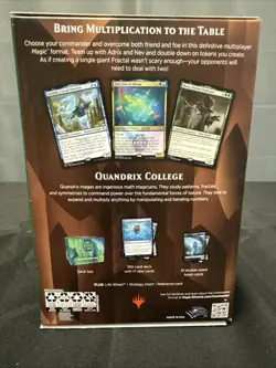 Magic the Gathering - Quantum Quandrix Commander Deck (SEALED) - Image 2