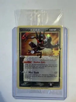 Pokemon TCG Greninja black Star SWSH144 Holo Promo 130 HP English Card - Image 2