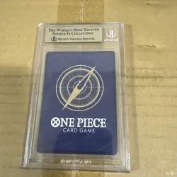BGS 10 Luffy P-055 One Piece College Basketball US Voyage Promo Card English - Image 2