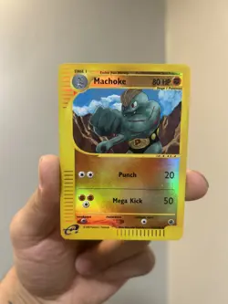 Machoke - 85/165 - Pokemon Expedition Reverse Holo Rare Card NM - Image 1