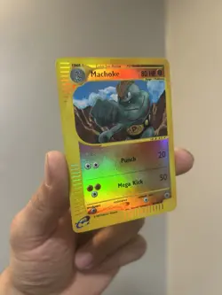 Machoke - 85/165 - Pokemon Expedition Reverse Holo Rare Card NM - Image 2