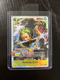 Roronoa Zoro ST29-014 Parallel Starter Deck Promo One Piece Card English - Image 3
