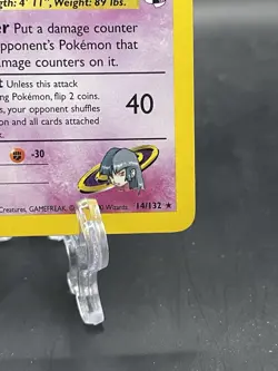 Pokemon Sabrina's Gengar Gym Challenge Holo Rare 14/132 English Card 2000 - Image 4