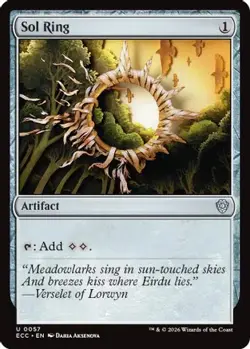 Sol Ring (0057) 57 Uncommon Commander: Lorwyn Eclipsed Near Mint - Image 1