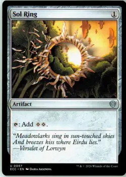 Sol Ring (0057) 57 Uncommon Commander: Lorwyn Eclipsed Near Mint - Image 2