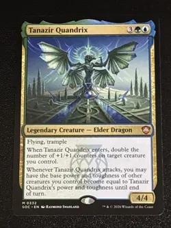 MTG Commander: Secrets of Strixhaven Tanazir Quandrix 0332 NM Mythic - Image 1