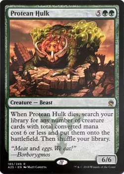 Protean Hulk (#185) - Masters 25 - MTG - NM - Image 1