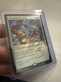 MTG surge foil Vanquish the Horde, sorcery, TMNT commander #0045 - Image 2