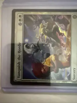 MTG surge foil Vanquish the Horde, sorcery, TMNT commander #0045 - Image 3