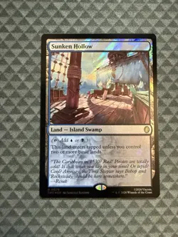 MTG Sunken Hollow #0076 Surge Foil Rare Commander: TMNT (TMC) - Image 1
