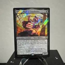 Bebop, Skull & Crossbones (Surge Foil) Teenage Mutant Ninja Turtles MTG NM - Image 1