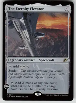 The Eternity Elevator Rare Edge of Eternities 241 MTG Near Mint 2025 - Image 1