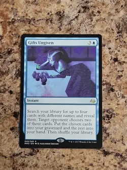 1x N/M Gifts Ungiven MM3 2017 Modern Masters MTG Unplayed Commander - Image 1
