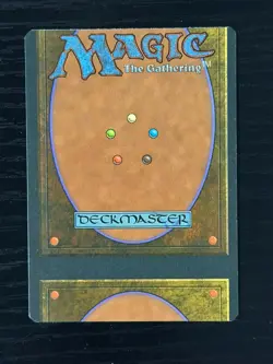 Miscut Magic the Gathering MTG Fishliver Oil Error Misprint Chronicles Last One! - Image 1
