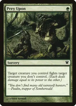 4x Prey Upon - NM/LP - Innistrad - SPARROW MAGIC mtg - Image 1