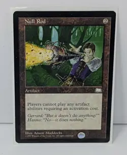 Null Rod - Magic The Gathering MTG - Weatherlight! - Image 1
