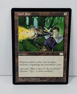 Null Rod - Magic The Gathering MTG - Weatherlight! - Image 2