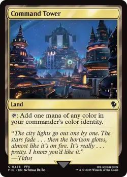 Command Tower Surge Foil - FIC 0486 NM - MTG Magic - Image 1